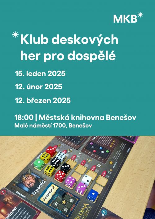 Klub deskových her pro dospělé